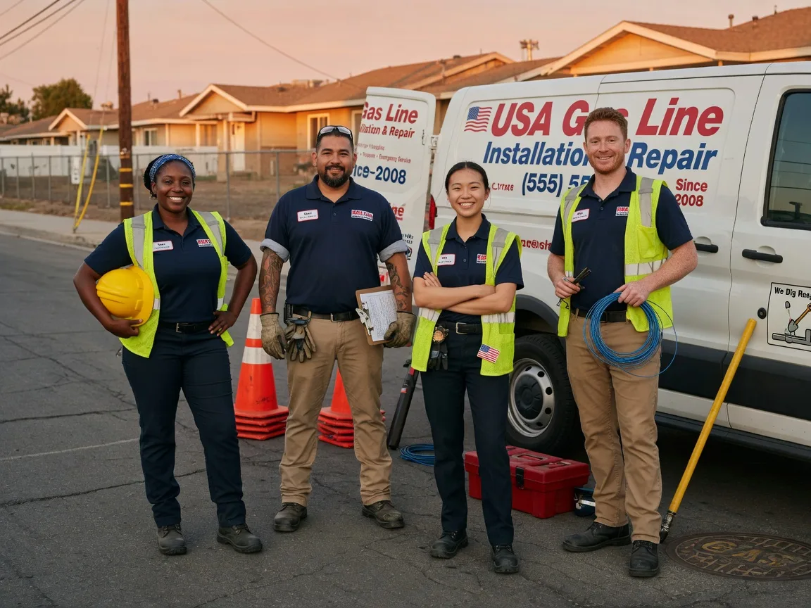Gas Line Installation company in Portage, WI